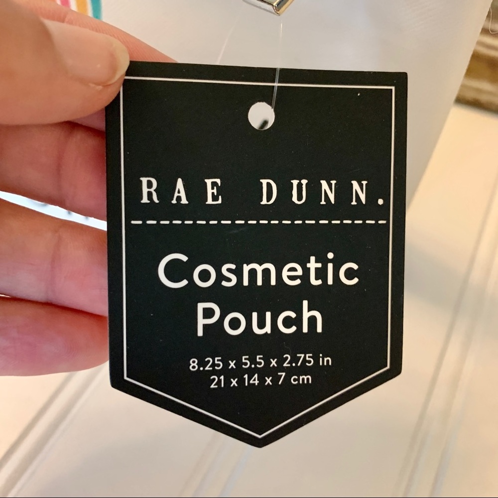 Rae Dunn Rainbow Collection Makup Bag & Jars - Picture 5 of 14